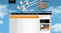Desktop Screenshot of chennaultairshow.com